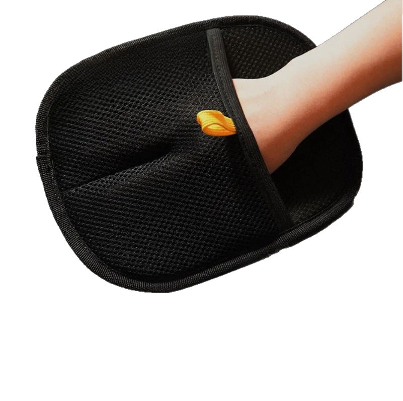 Pet Static Hair Removal Glove Double-Sided Brush Hair Remover Sticky Hair Remover Cat Hair Glove Dog Hair Comb