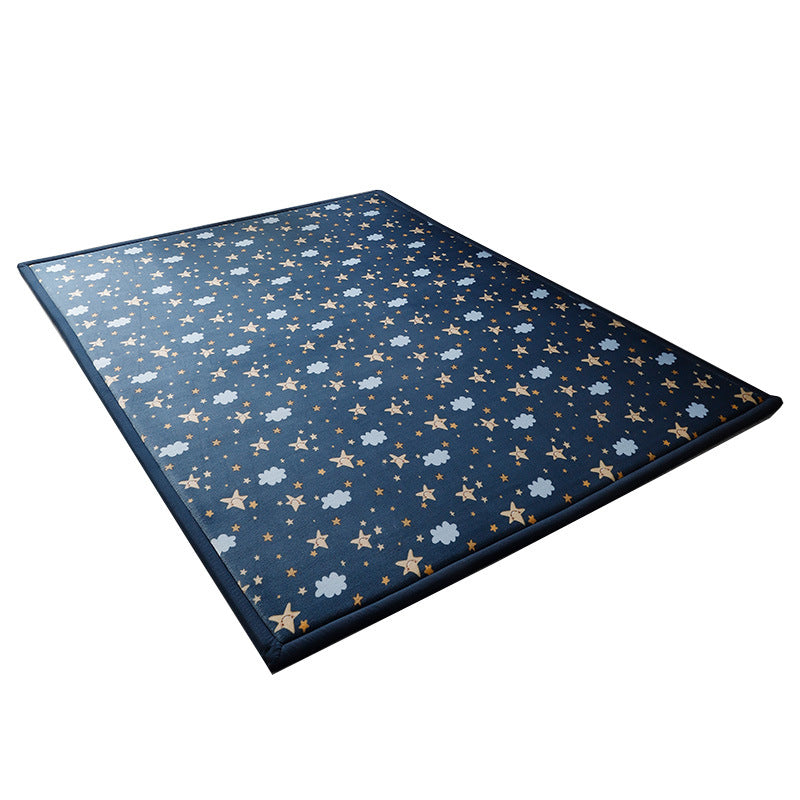 Thick Children's Coral Fleece Rug Tatami Mat for Bedroom and Living Room, Baby Crawling Mat, Window Seat Pad