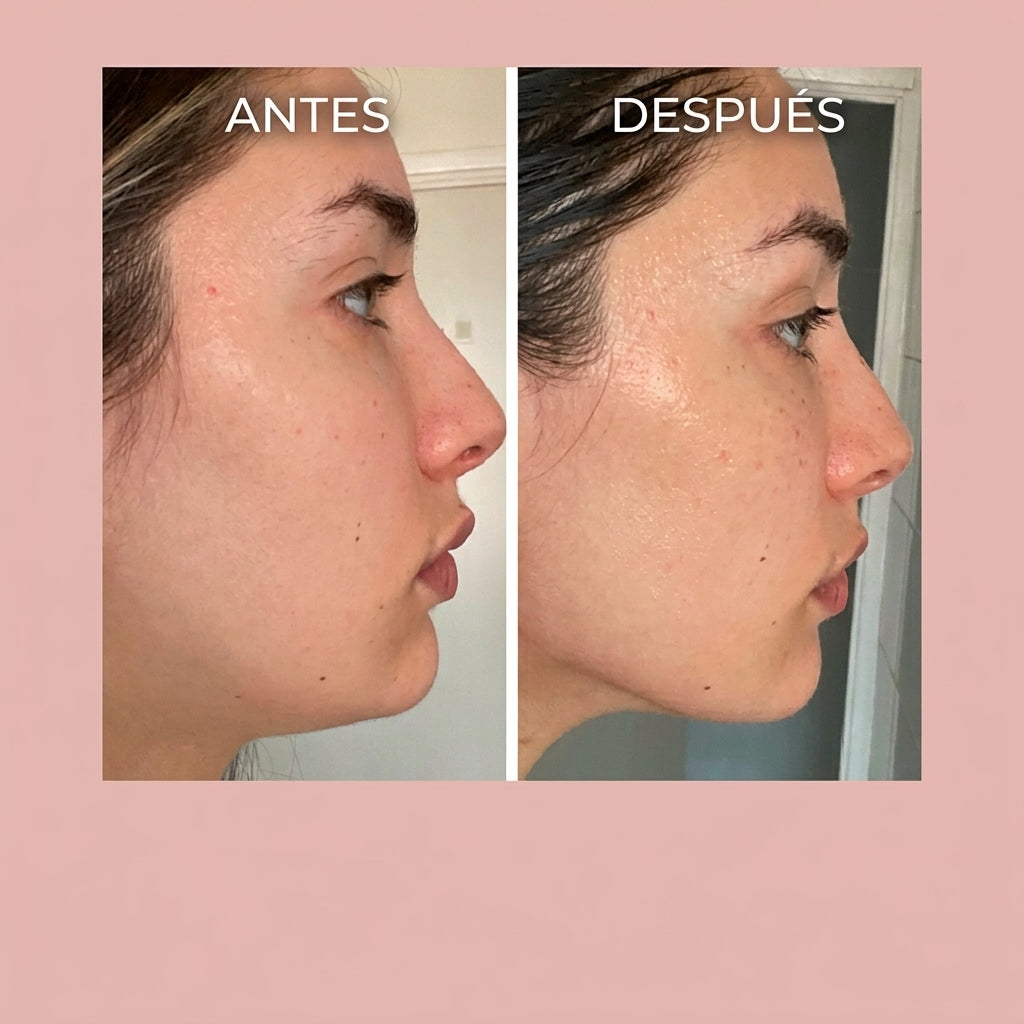 Masajeador Facial con Luz Roja y Vibración