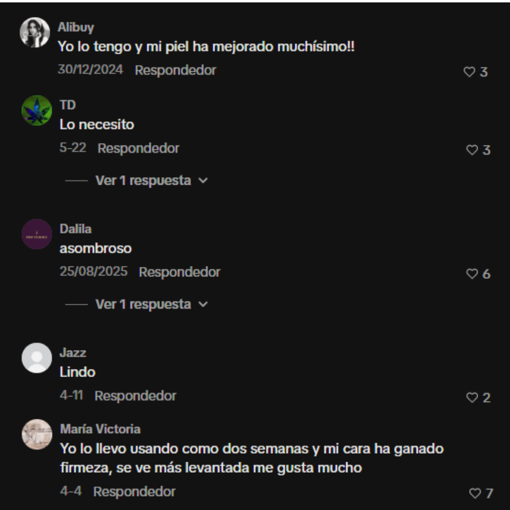Masajeador Facial con Luz Roja y Vibración